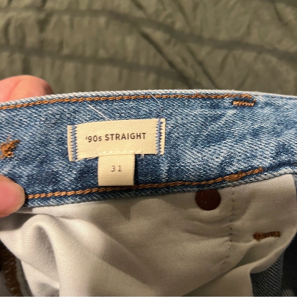 Madewell The 90s Straight Jean - Picture 7 of 8